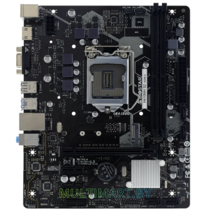 Материнская плата BIOSTAR H410MH S2 Ver. 6.0